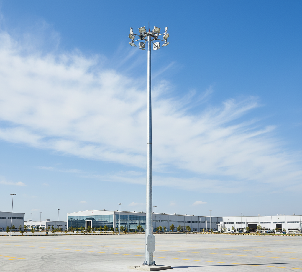 High Mast Pole Structure